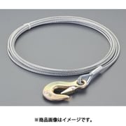 EA989SD-6 [5mmx6.0m ハンドウィンチ用ワイヤー（フック付）]