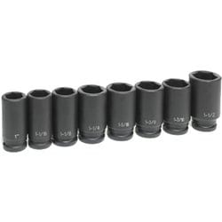EA164EL-4 [3/4” DR/1”-1・1/2” /8個組 インパクトディープソケット]