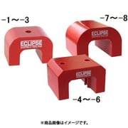 40x58x35mm/235N 強力マグネット(8mm穴付) EA781EA-4