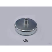 Φ125x26mm/M14x2.0/1300N 強力マグネット EA781EH-26