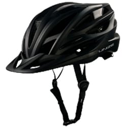 自転車ヘルメット UNIZE Mサイズ（54-58cm） ブラック SGマーク 08810