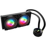 ARGBリングを備える回転式水冷ヘッド採用 Neptune AN120ファン搭載 LGA1700/AM5対応 水冷クーラー IW-LC-MR24 （MR24）