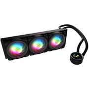 ARGBリングを備える回転式水冷ヘッド採用 Neptune AN120ファン搭載 LGA1700/AM5対応 水冷クーラー IW-LC-MR36 （MR36）
