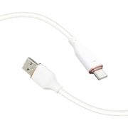 超柔らか!ふわふわソフトケーブル USB Type-Cケーブル USB2.0 QC3.0/最大18W 1m ホワイト UCJ-AW1M WH