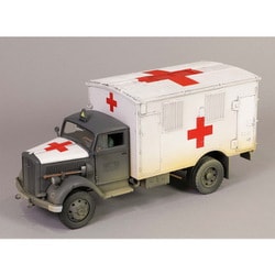 WS55722 1/32 完成品 WW.II ドイツ軍 Kfz305 オペル ブリッツ 救急車両 ホワイト [ダイキャストミニカー]