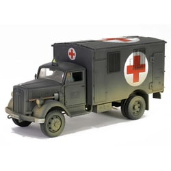 WS55723 1/32 完成品 WW.II ドイツ軍 Kfz305 オペル ブリッツ 救急車両 グリーン [ダイキャストミニカー]