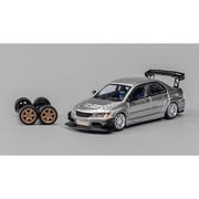 CM64-EVOIX-14 1/64 三菱 ランサーエボリューション IX Widebody シルバー [ダイキャストミニカー]
