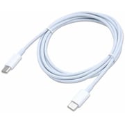 TYPE-C to TYPE-C充電&通信ケーブル 2m ホワイト JTCC20-WH