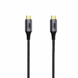 USB4準拠 PD充電100W 40Gbps 8K-60Hz対応 TYPE-C to TYPE-Cケーブル 0.3m ブラック JTU4CC03-BK