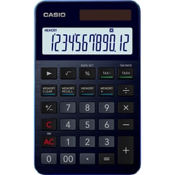 ヨドバシ.com - カシオ CASIO S100NB-BU [プレミアム電卓 大判ノート ...