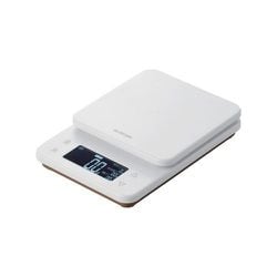 ペットフード用 フードスケール 最大3kg 最小計測単位0.5g 【 カロリー たんぱく質 脂質 計測可 】 キッチンスケール デジタルスケール 計量器 はかり 犬 猫 餌 ホワイト PET-KSA02WH