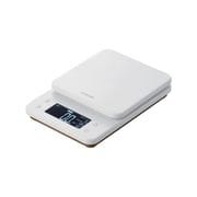 ペットフード用 フードスケール 最大3kg 最小計測単位0.5g 【 カロリー たんぱく質 脂質 計測可 】 キッチンスケール デジタルスケール 計量器 はかり 犬 猫 餌 ホワイト PET-KSA02WH