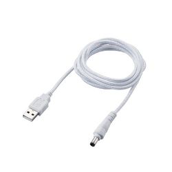 自動給水器 サイレントアクア 専用 給電ケーブル 交換用 1.4m ホワイト PET-WD01USB