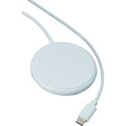 ワイヤレス充電器 Qi認証 5W 卓上 おくだけ充電 ブルー W-QA25BU