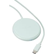 ワイヤレス充電器 Qi認証 5W 卓上 おくだけ充電 グリーン W-QA25GN