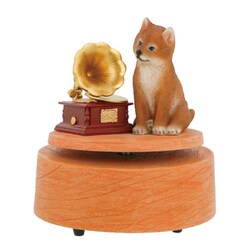 オルゴール（犬・シューベルト子守歌） QB-007G