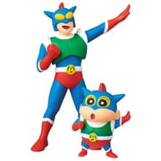 UDF ウルトラディテールフィギュア No.762 クレヨンしんちゃん アクション仮面＆アクション仮面しんちゃん（リニューアル版） [塗装済完成品フィギュア 全高約95mm/42mm]