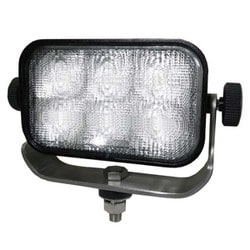 LSL-1013B [スイッチ付LEDサーチライト 10V-80V 共通 60W 乗用車・トラック・フォークリフト対応]