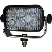 LSL-1015B [スイッチ付LEDサーチライト スポット 10V-80V 共通 60W 乗用車・トラック・フォークリフト対応]