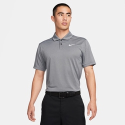 FD5742-010 [M NK DF TOUR POLO JACQUARD メンズ Mサイズ BLACK/DK SMOKE GREY/LT SMOKE GREY/WHITE]
