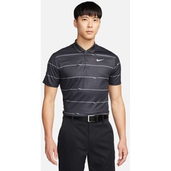FD5830-010 [ナイキ DF ビクトリー+ RPPLE S/S ポロ メンズ Mサイズ BLACK/DK SMOKE GREY/WHITE]