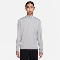 FD5838-077 [ナイキ DF ビクトリー ハーフジップ L/S トップ メンズ XLサイズ LT SMOKE GREY/BLACK]