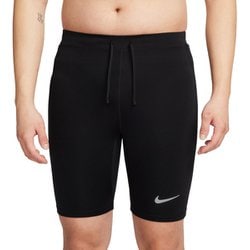 DF ファスト BF ハーフ タイツ FN3372 010 BLACK/REFLECTIVE SILV Lサイズ [ランニングウェア タイツ メンズ]