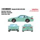 EM602G 1/43 ポルシェ 911 997.2 GT3 2010 ミントグリーン [レジンキャストミニカー]