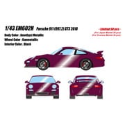 EM602H 1/43 ポルシェ 911 997.2 GT3 2010 アメジストメタリック [レジンキャストミニカー]