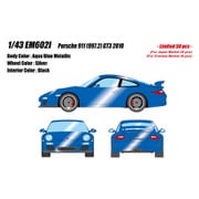 EM602I 1/43 ポルシェ 911 997.2 GT3 2010 アクアブルーメタリック [レジンキャストミニカー]