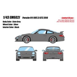 EM602J 1/43 ポルシェ 911 997.2 GT3 2010 スレートグレー [レジンキャストミニカー]