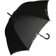 長傘 60cm ジャンプ式 裾ペイント グレー 544-010