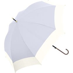 長傘 60cm ジャンプ式 バイカラー バイオレット 714-057
