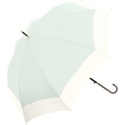 長傘 60cm ジャンプ式 バイカラー ミントグリーン 714-057