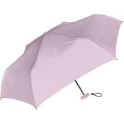 折りたたみ傘 Natural Basic 50cm 無地フラット 50cm 手開き式 ラベンダー 723-002