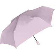 折りたたみ傘 Natural Basic 55cm 無地カラビナ 55cm 手開き式 カラビナ手元 ラベンダー 723-003