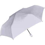 折りたたみ傘 Natural Basic 55cm 無地カラビナ 55cm 手開き式 カラビナ手元 パウダーブルー 723-003