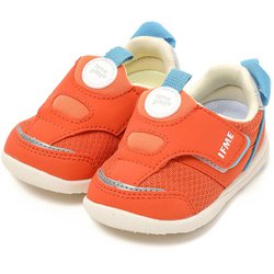 ifme patto 脱ぎ履き簡単 軽量スニーカー 204301 ORANGE 12.5cm [ウォーキングシューズ ベビー]