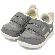 IFME ワンベルトベーシックカラースニーカー 204302 GREY 12.5cm [ウォーキングシューズ ベビー]