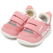 IFME ワンベルトベーシックカラースニーカー 204302 PINK 12cm [ウォーキングシューズ ベビー]