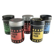 【限定】写真フィルム缶（5個セット） [クランチチョコ5個入り（各缶1個入り）]