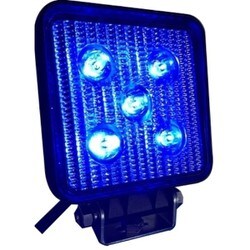 LSL-1002BL [LED青色安全灯 （角） 10V-80V 共通 15W]