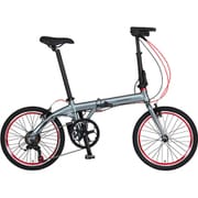電動アシスト自転車 TRANS MOBILLY NEXT206 タイヤサイズ:20×1.5 外装6段変速 グレー