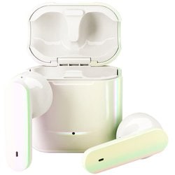 完全ワイヤレスイヤホン Bluetooth対応 インナーイヤータイプ ホワイト PG-BTE18TW1WH
