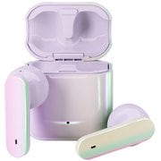 完全ワイヤレスイヤホン Bluetooth対応 インナーイヤータイプ パープル PG-BTE18TW4PP