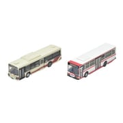 321774 Nスケールディスプレイモデル完成品 ザ・バスコレクション 共同運行シリーズ（2） 基幹バス 名古屋市交通局・名鉄バス2台セット [鉄道模型用品]