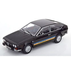 KKDC181094 1/18 アルファロメオ GTV 2000 Turbodelta 1979 ブラック/マットブラック [ダイキャストミニカー]