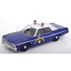KKDC181155 1/18 ダッジ モナコ Nevada ハイウェイ パトロール 1974 ブルー/シルバー [ダイキャストミニカー]