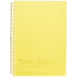 オープンリングノートB6 イエロー N2723-5