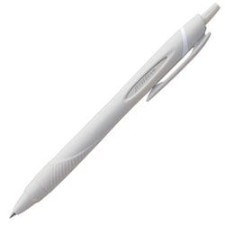 油性ボールペン JETSTREAM（ジェットストリーム） スタンダード 0.38mm ノック式  なめらかな書き味 インク色：黒 本体色：ライトグレー SXN15038.37